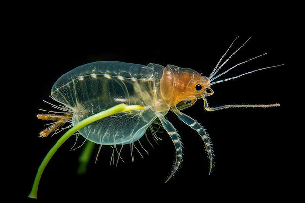 500 Live Daphnia Magna (Popular Water Fleas) By Bettas Farm Miami